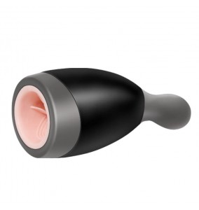 PRETTY LOVE - Air Pressure Sensor Masturbation Cup (Chargeable - Gray)
